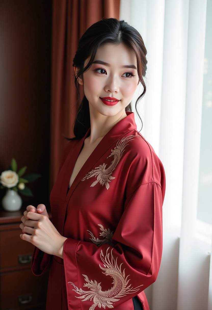 天降女子！